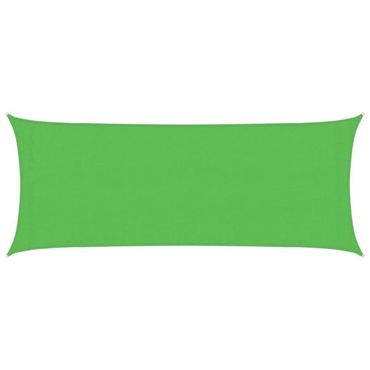 Vidaxl Toldo De Vela Hdpe Verde Claro 160 G/m² 2x5 M_0