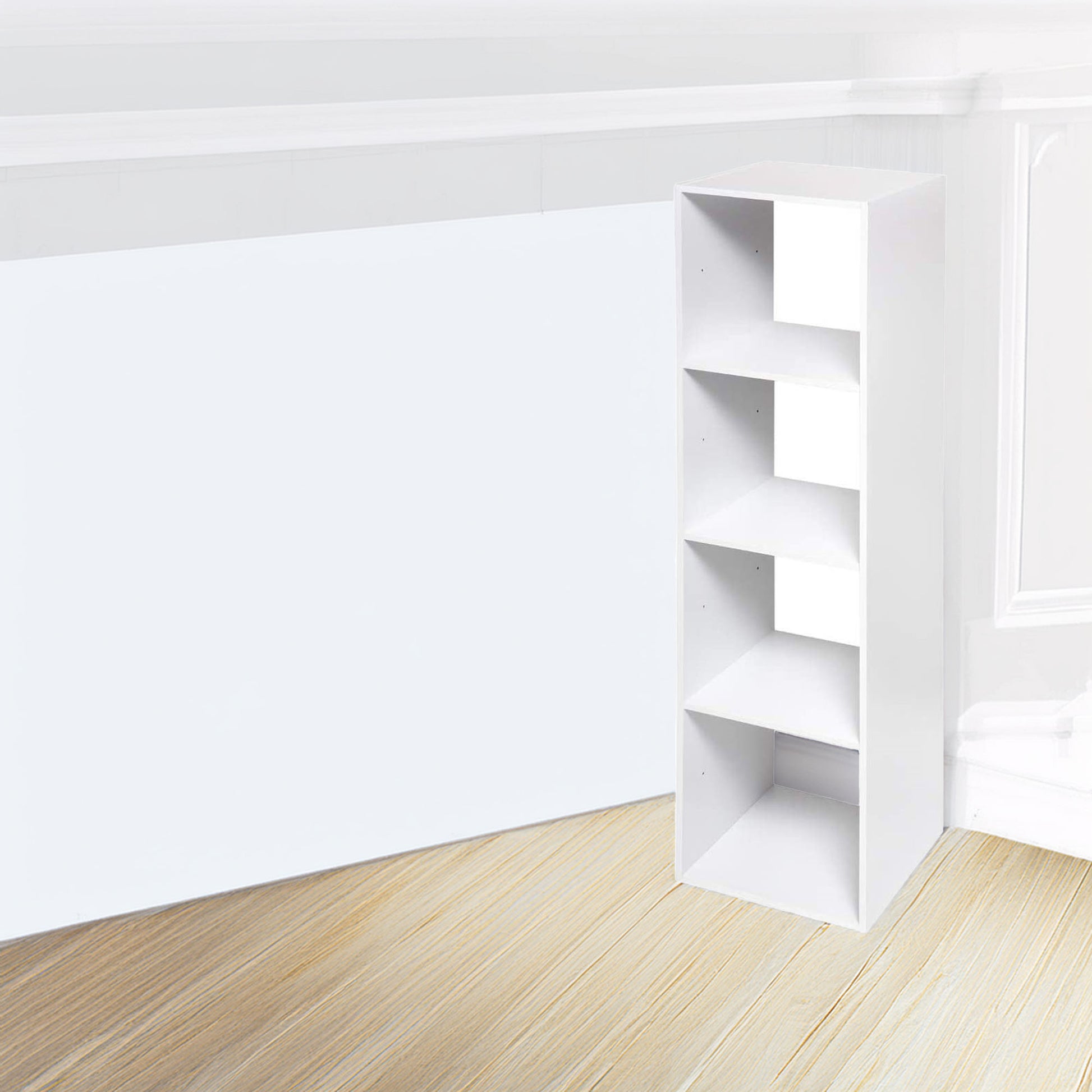 Wellhome Estante 4 Compartimentos Top Mix Blanco