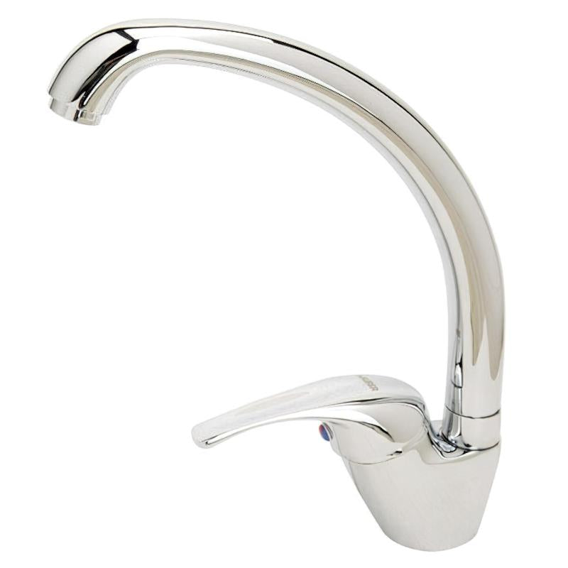 Monomando Fregadero Con Caño Alto Con Cartucho Ceramico Ø 40 Mm._0