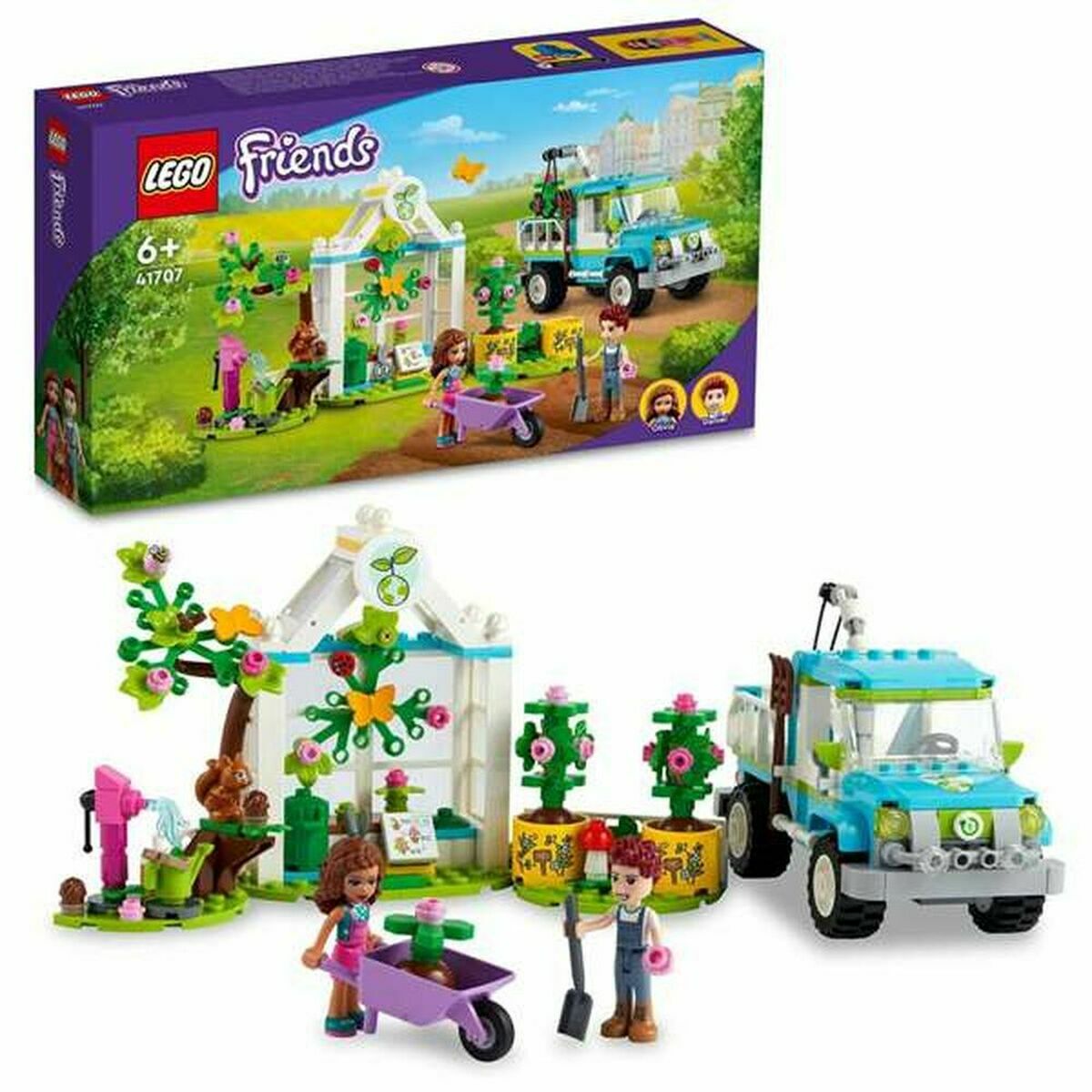 Playset Lego 41707 Vehículo Para Plantar Árboles 41707 Colorido (336 Piezas)_0