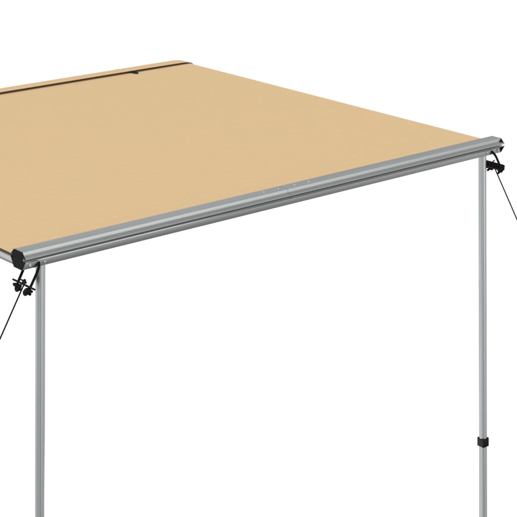 Toldo Para Autocaravanas Y Caravanas 2,4x2x2,15 M Beige_5