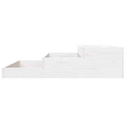 Jardinera Madera Maciza De Pino Blanco 107x107x27 Cm_4