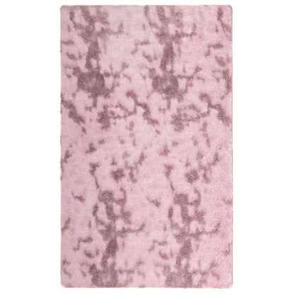 Vidaxl Alfombra De Pelo Largo Navarra Rosa Polvoriento 80x150 Cm_0