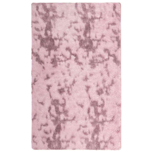 Vidaxl Alfombra De Pelo Largo Navarra Rosa Polvoriento 80x150 Cm_0