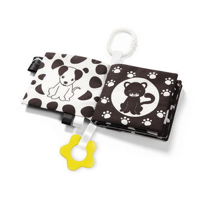 Libro Blando De Actividades Sensorial Black&amp;white_2