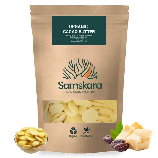 Manteca De Cacao Bio - 1kg | Cacao Puro Ecológico Vegano Para Repostería Y Bebidas, Sin Azúcares Añadidos, Sin Gluten_0