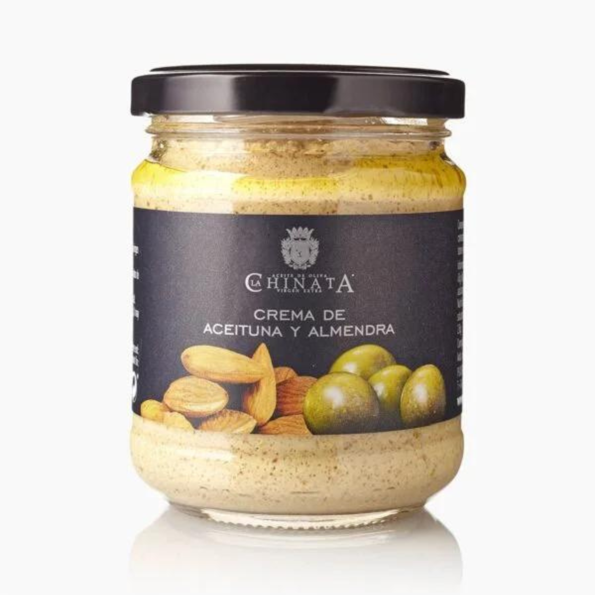 Crema de Aceitunas verdes y Almendras 180 g La Chinata
