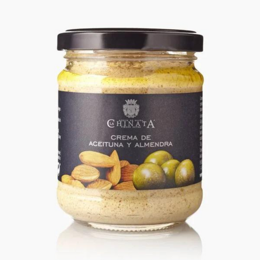 Crema de Aceitunas verdes y Almendras 180 g La Chinata