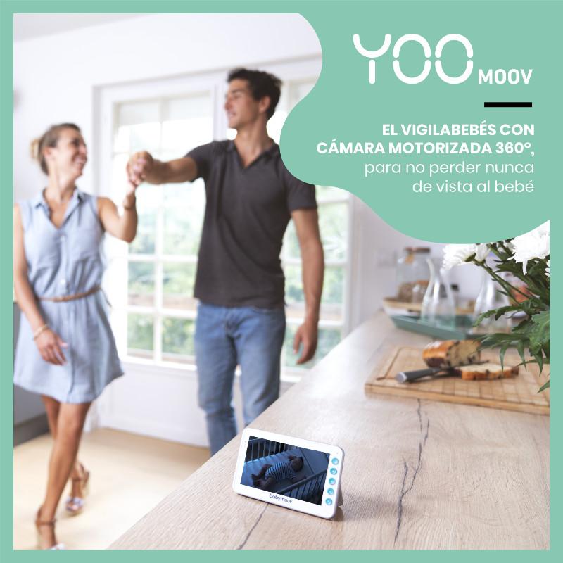 Vigila bebé con Cámara Motorizada YOO Moov Babymoov