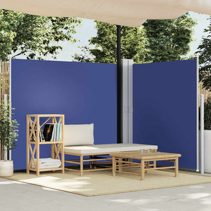 Vidaxl Toldo Lateral Retráctil Azul 160x600 Cm_1