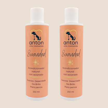 Acondicionador natural para el cuidado del pelaje de perros – Pack 2 x 250 ml_0