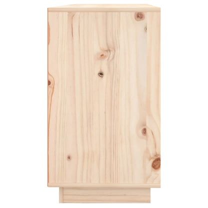 Aparador De Madera Maciza De Pino 111x34x60 Cm / Vetonek_2