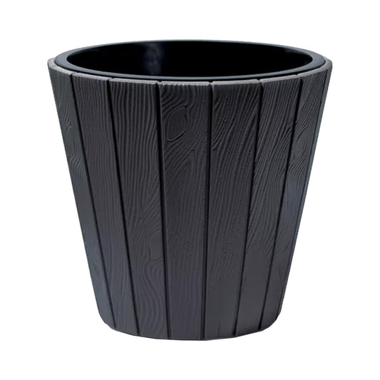 Maceta Woode 12l., Dimensiones (mm) 299x299x281, Color Antracita_0