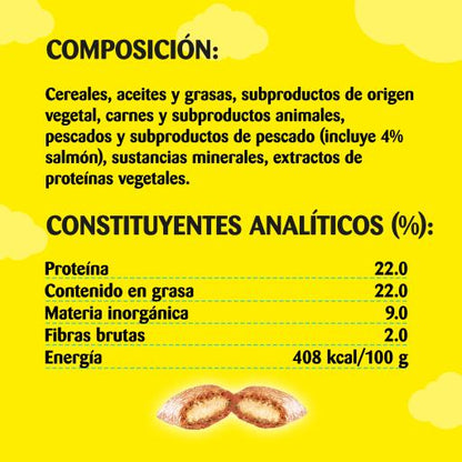 Catisfactions Premios con salmón para gatos 60 g