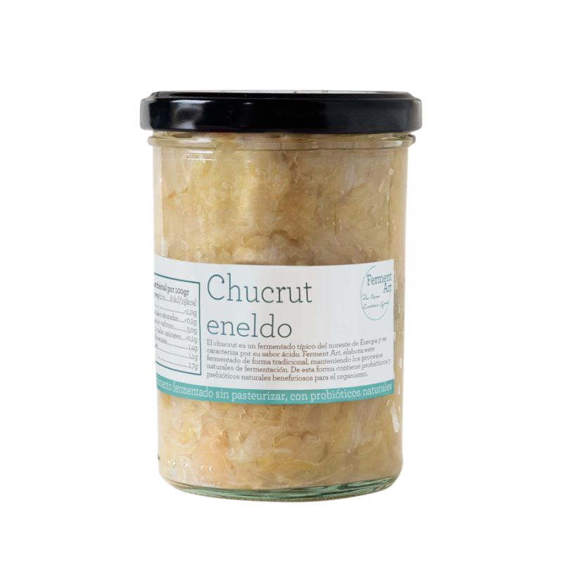 Chucrut De Eneldo Eco Sin Pasteurizar Ferment Art 400 Gr_0