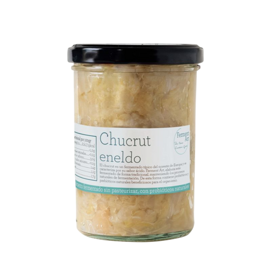 Chucrut De Eneldo Eco Sin Pasteurizar Ferment Art 400 Gr_0