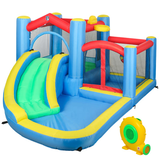 Aiyaplay Castillo Hinchable Con Soplador 5 En 1 385x290x180 Cm_0