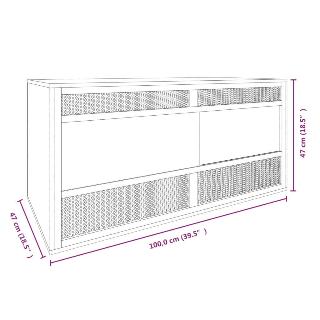 Vidaxl Terrario De Madera Contrachapada 100x47x47 Cm_5