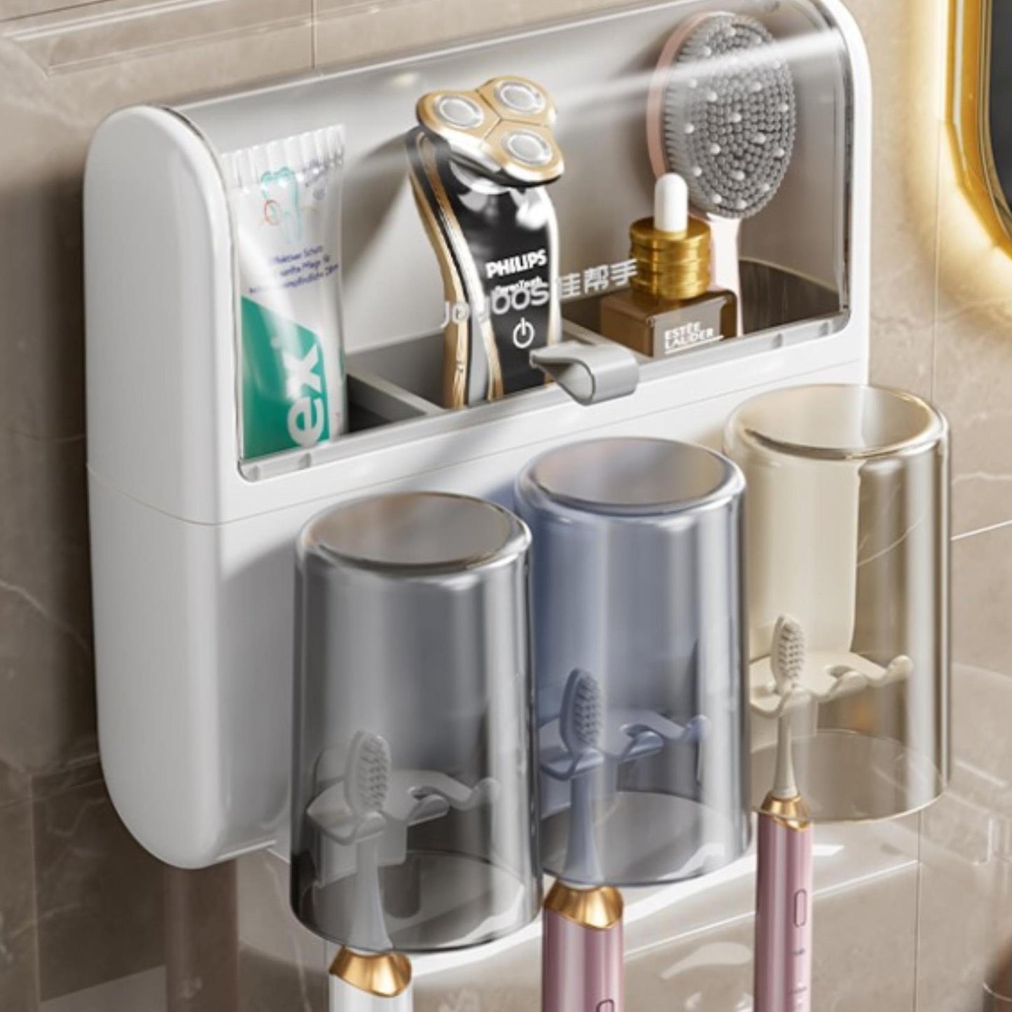 Joybos Soporte De Vasos Y Cepillos De Dientes