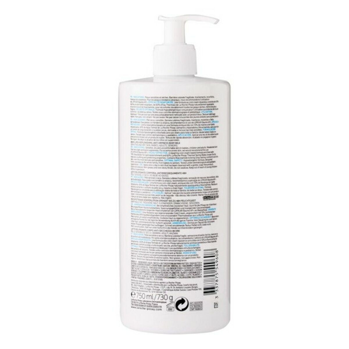 Leche Hidratante Corporal Lipikar La Roche Posay (750 Ml)_0