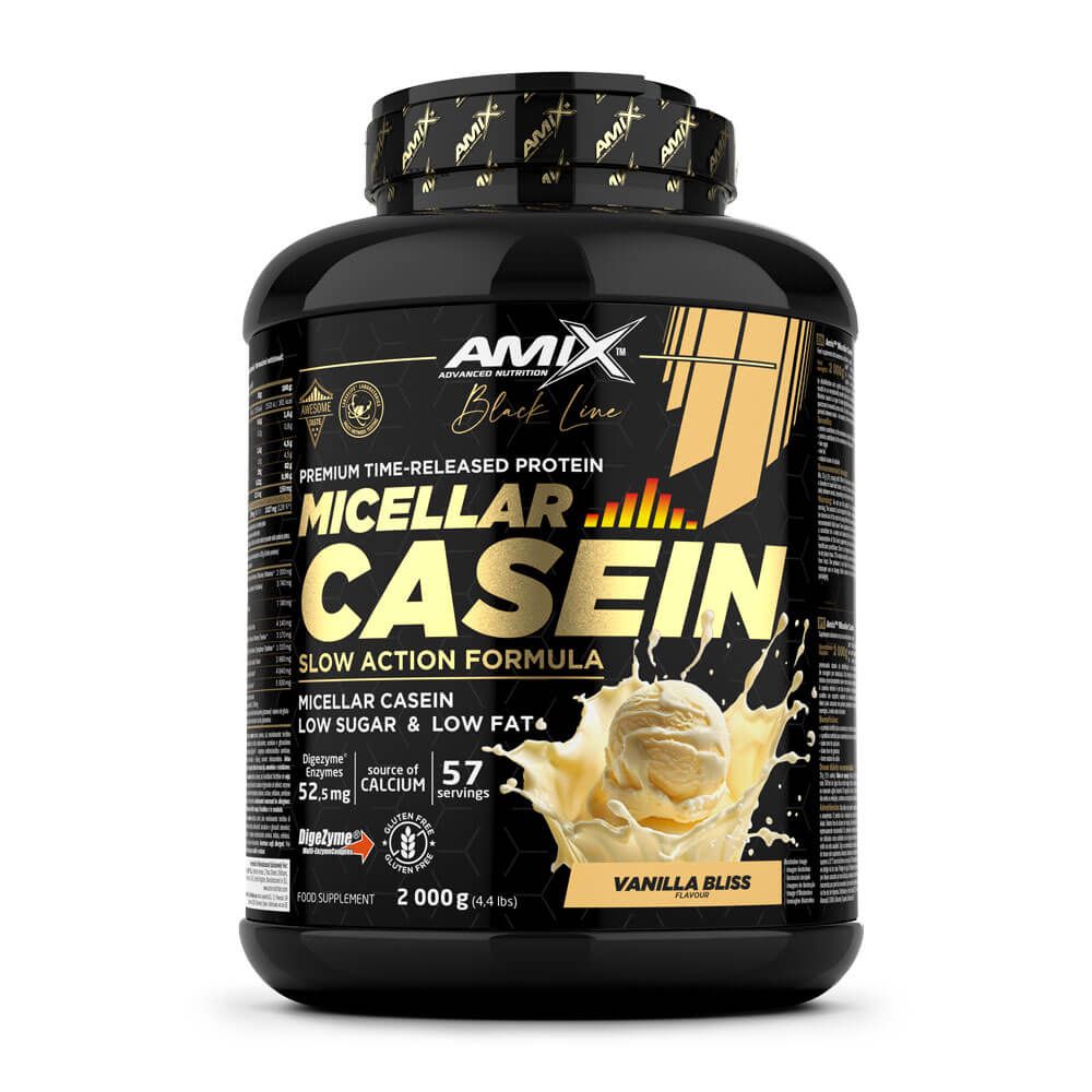 Micellar Casein (caseína Micelar) - 2kg - Vainilla - Caseina - Amix Nutrition_0
