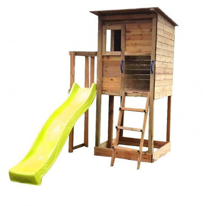 Parque Infantil Masgames Taga L Con Columpio Sin Pared De Escalada.