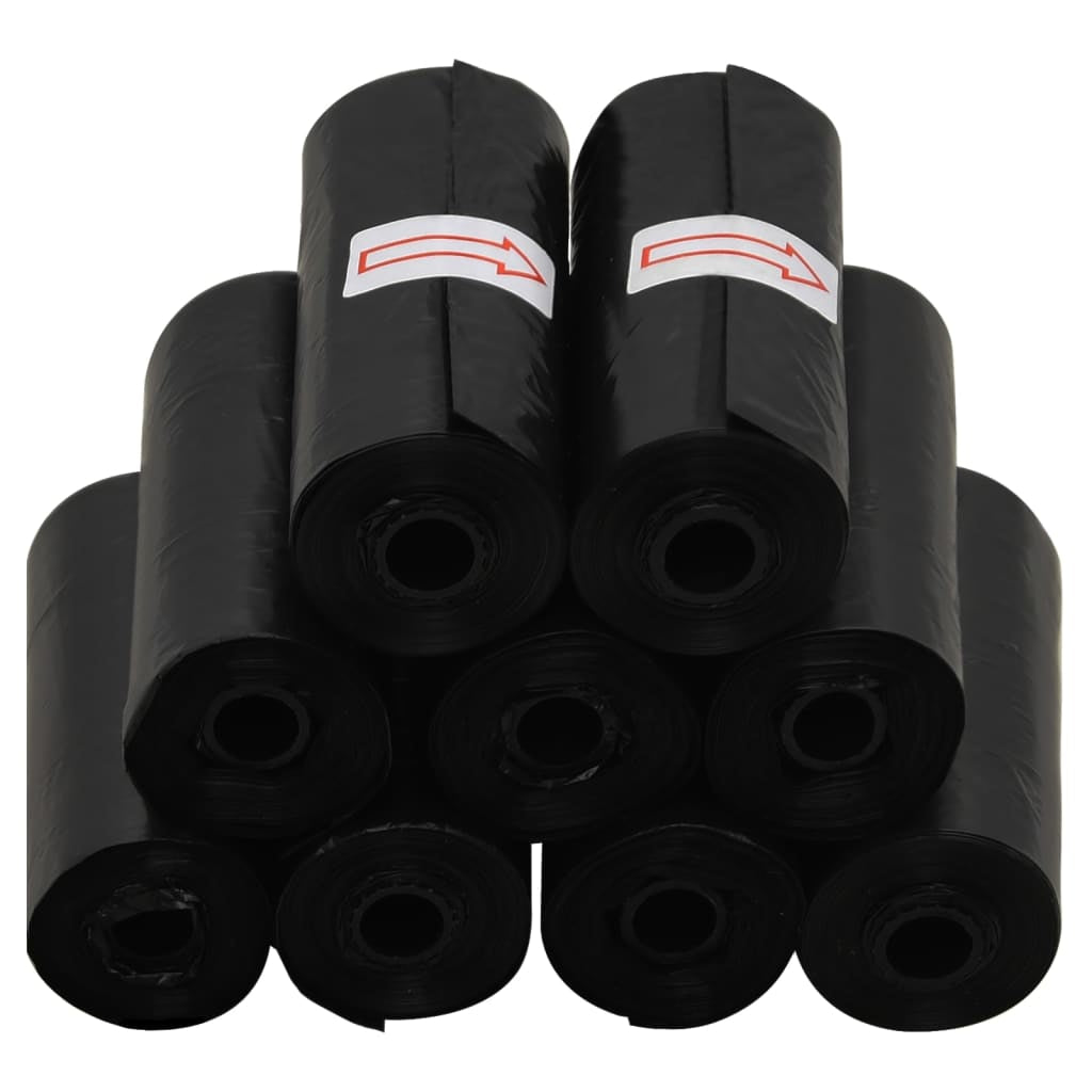 Vidaxl Bolsas Para Cacas De Perro 750 Uds Pe Negro 30x20 Cm_3