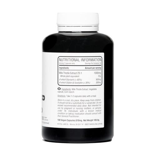Cardo Mariano 1000 mg Hivital 180 cápsulas veganas