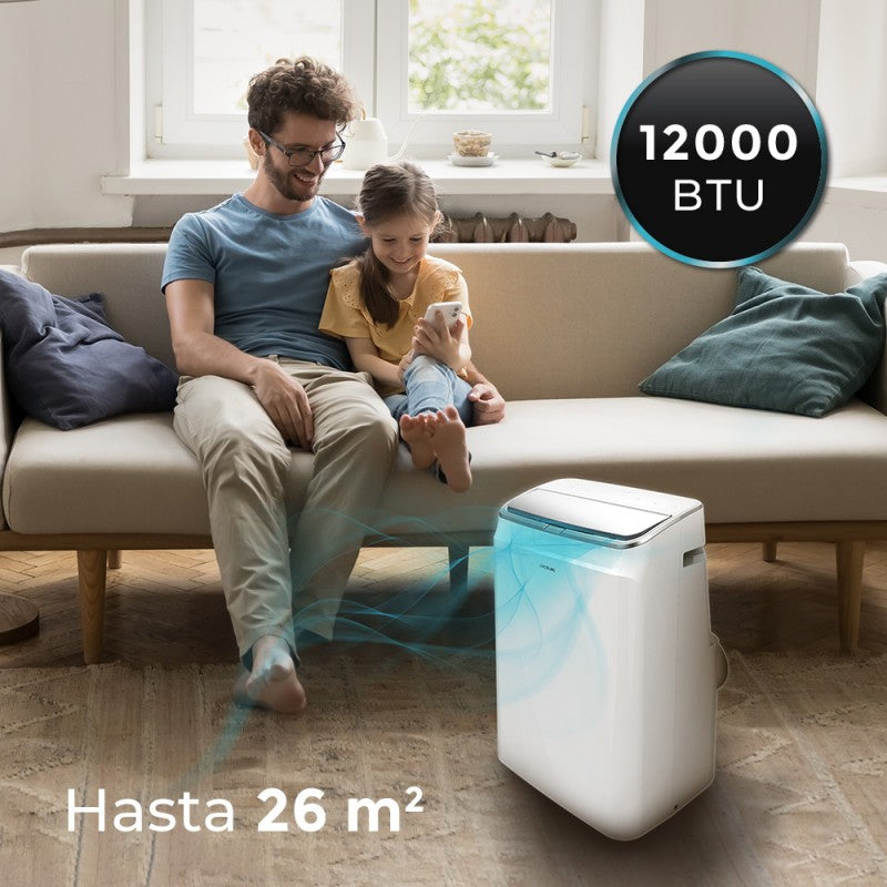 Cecotec Aire Acondicionado Portátil Aire Acondicionado Portátil Forceclima 12800 Soundless Heating Connected_2