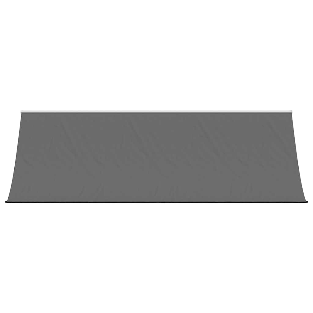 Toldo Retráctil De Tela Y Acero Gris Antracita 400x150 Cm_2