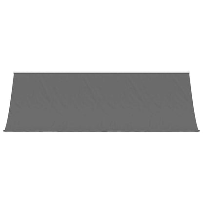 Toldo Retráctil De Tela Y Acero Gris Antracita 400x150 Cm_2