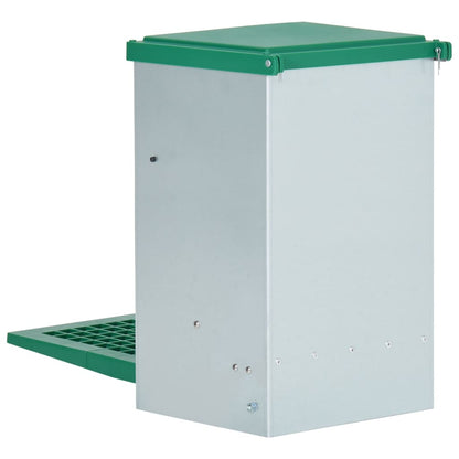 Vidaxl Comedero Automático Para Aves De Corral Con Pedal 8 Kg_4