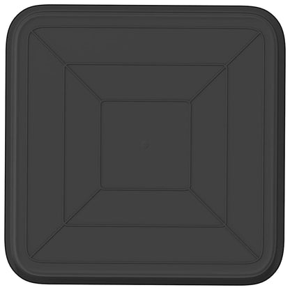 Bandeja Cuadrada Para Flores 24 Uds. Negro 32 X 32 X 2,5 Cm_5