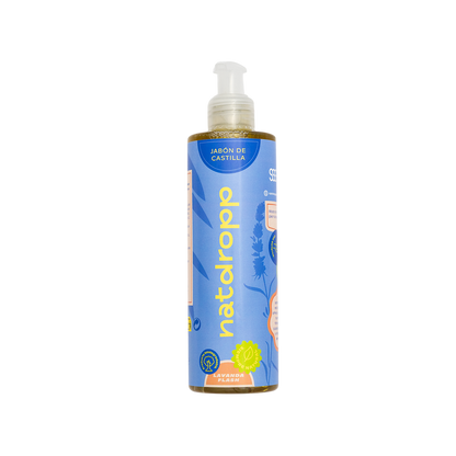 Jabón De Castilla Líquido Bio Lavanda Flash Natdropp 250ml_0