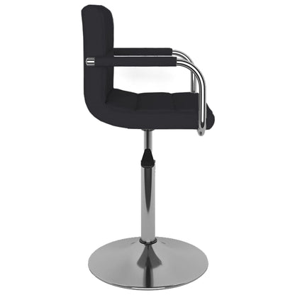 Taburete De Cocina De Tela Negro_2