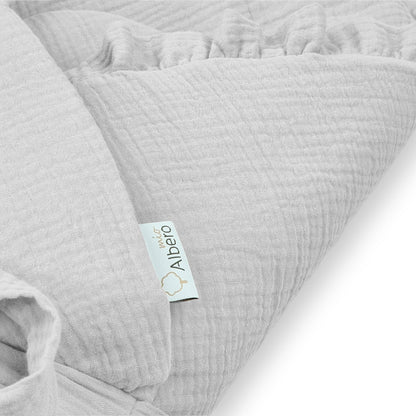 Saco Entretiempo De Muselina Portabebé Grupo 0 Gris