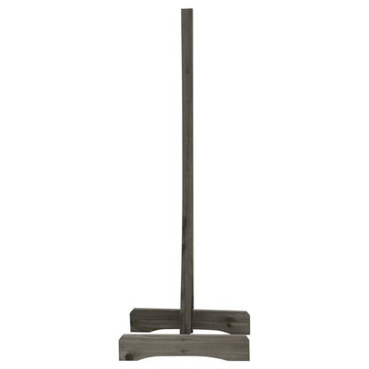 Valla De Jardín Enrejado Madera Maciza De Abeto Gris 150x80 Cm / Vetonek_3