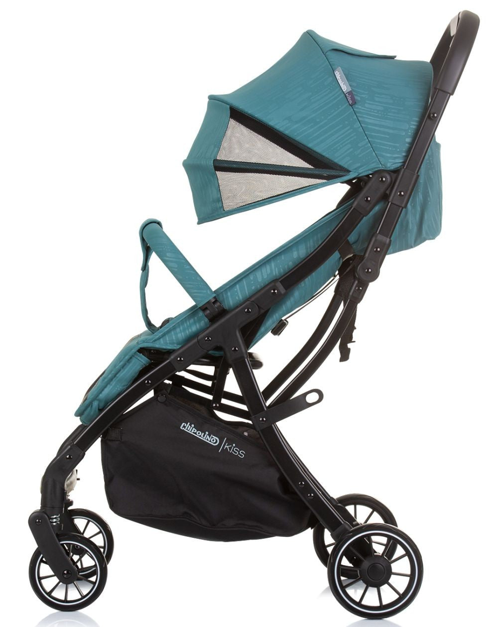 Silla De Paseo Kiss Teal Con Plegado Automático Desde El Nacimiento Hasta 22 Kg De Chipolino_1