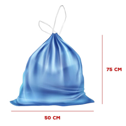 80% Reciclado 3 Rollos De 15 Bolsas De Basura 30l Con Autocierre_2