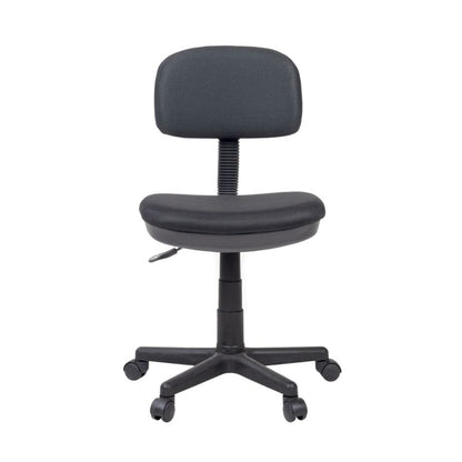Silla De Estudio Juvenil Lion Pvc, Negro, 53 X 77a89 X 53cm_4