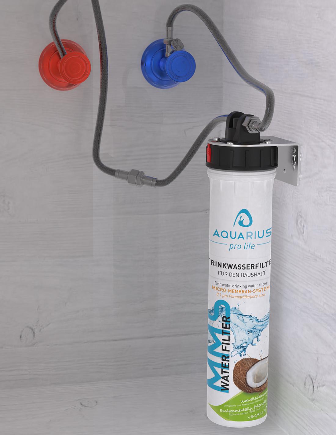 Aquarius Pro Life - Filtro De Agua Ultrafino De 0,1 Micras (juego Completo)._3