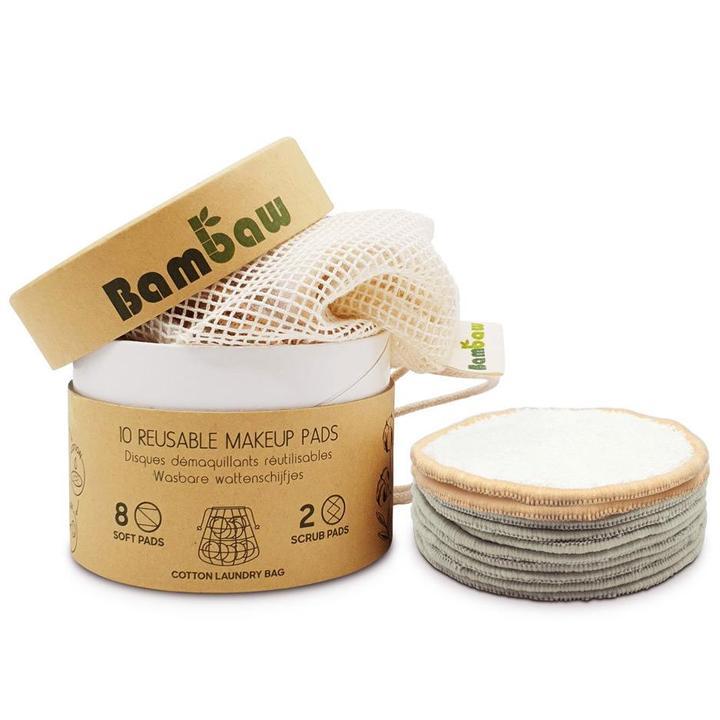 Discos desmaquillantes reutilizables Bambaw Pack 16