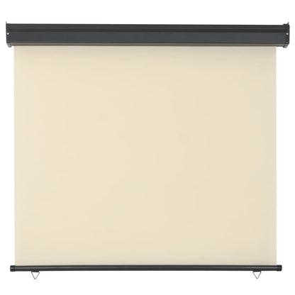 Vidaxl Toldo Lateral De Balcón Color Crema 122x250 Cm_3