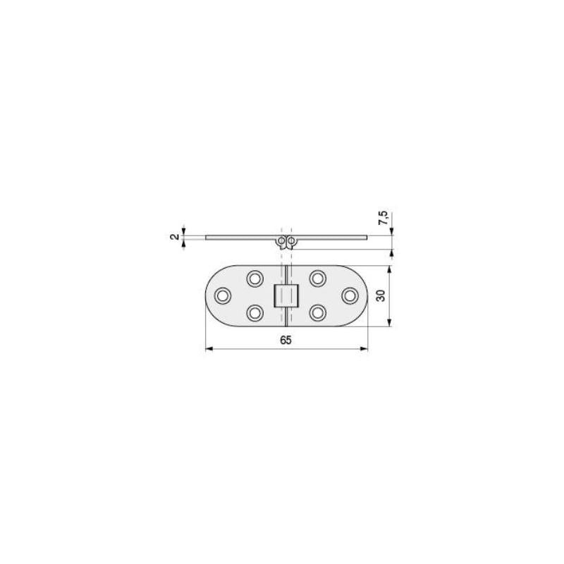 Cerradura Ucem 4056-b-hb/65/ Derecha_3