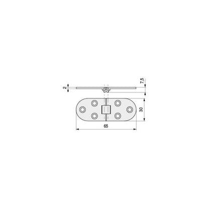 Cerradura Ucem 4056-b-hb/65/ Derecha_3