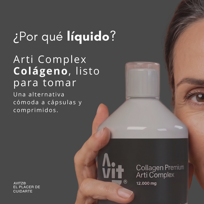 Colágeno líquido para articulaciones Avitz 12.000 mg Líquido 500 ml con Ácido Hialurónico, MSM y Condroitina_2