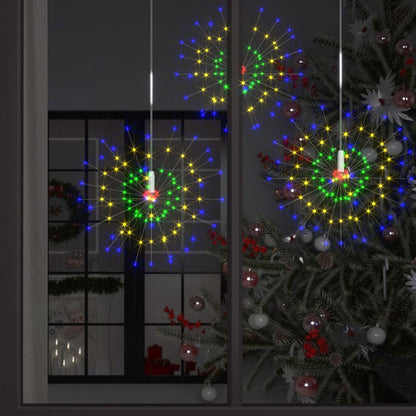 Vidaxl Luz De Petardo De Navidad Exterior Multicolor 140 Leds 20 Cm_1