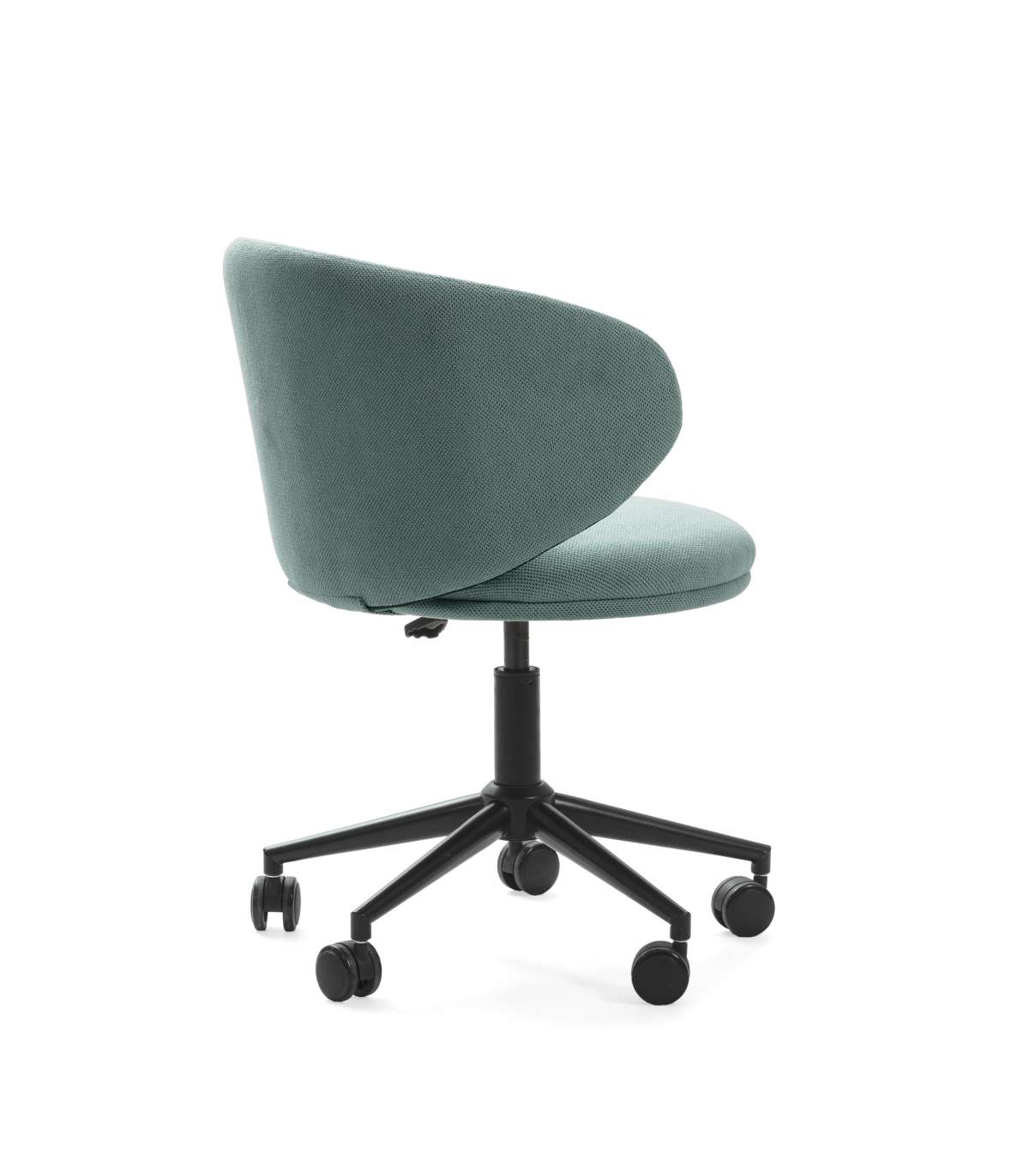 Sillón Despacho Giratorio Elevable Rebeca Acabado Verde, 60.5m(ancho) 73.5/83cm(altura) 6_2