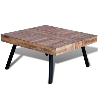 Mesa De Centro Cuadrada Madera De Teca Reciclada_1