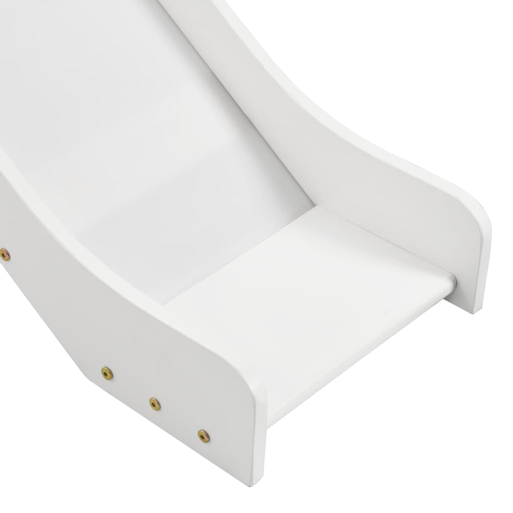 Cama Alta Para Niños Tobogán Y Escalera Madera Pino 97x208 Cm / Vetonek_4